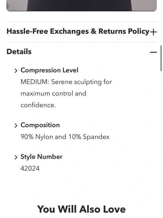 Shapermint Black High-Waist Capri Leggings - Picture 8 of 8